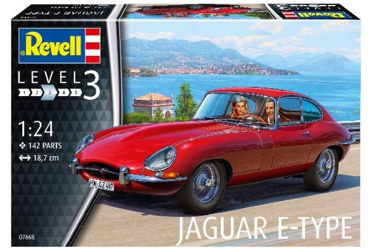 Revell 1:24 Jaguar E-Type (Coupé)