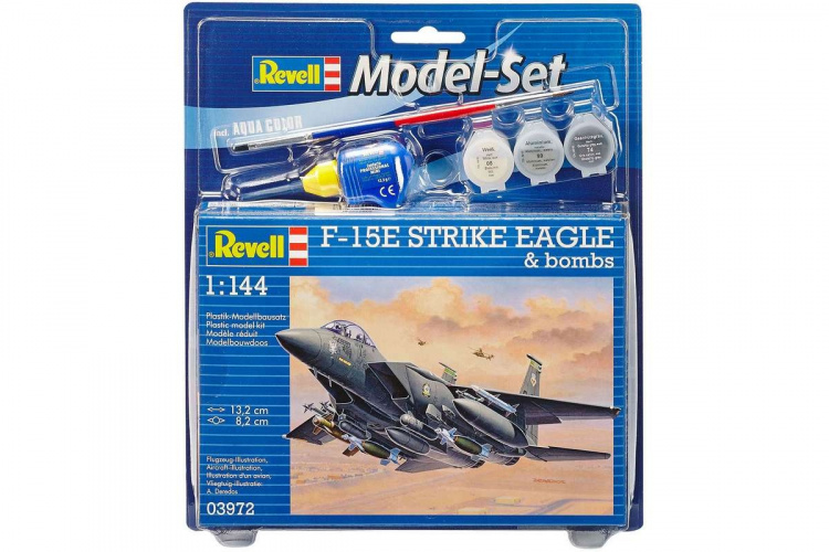 Revell Model Set F-15E STRIKE EAGLE & b
