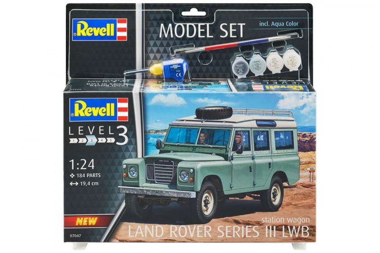 Revell 1:24 Model Set Land Rover Series III