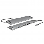 LogiLink USB-C-Docka 11-in-1 HDMI/VGA/R LogiLink USB-C-Docka 11-in-1 HDMI/VGA/R