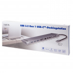 LogiLink USB-C-Docka 11-in-1 HDMI/VGA/R LogiLink USB-C-Docka 11-in-1 HDMI/VGA/R