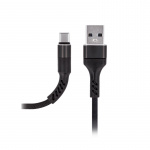 MXUC-01 USB-C-kaapeli (2A) pikalataus, musta