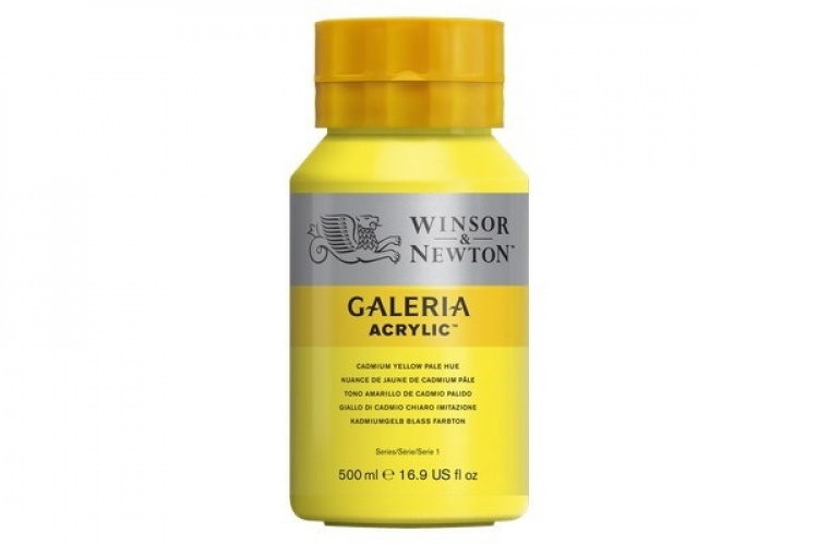 Galeria Acrylic 500Ml Cad Yell Pale Hue 114