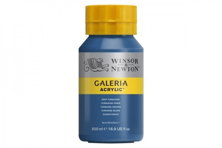 Galeria Acrylic 500Ml Deep Turquoise 232 Galeria Acrylic 500Ml Deep Turquoise 232