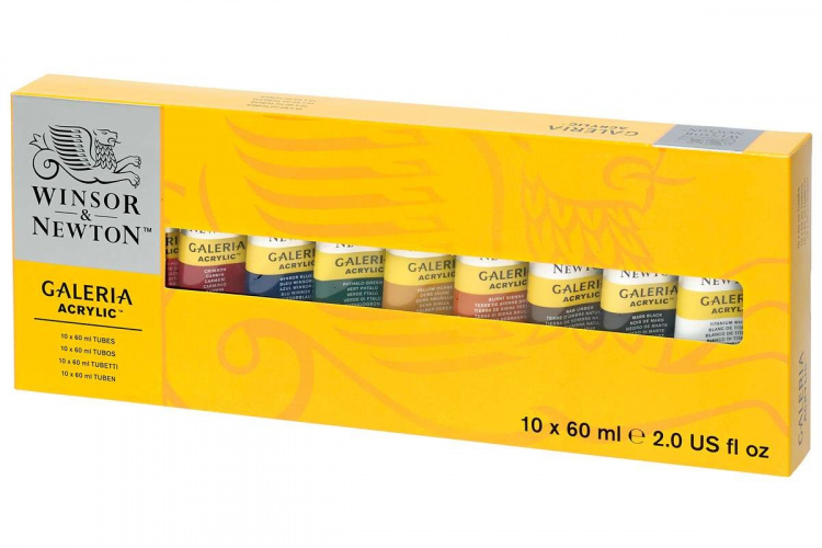 GALERIA ACRYLIC 10x60 ml set GALERIA ACRYLIC 10x60 ml set