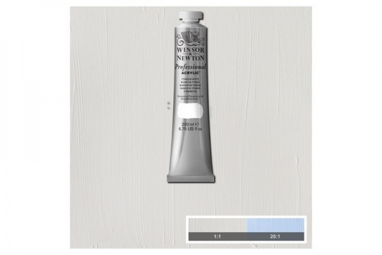 Prof Acrylic 200ML TITANIUM WHITE 644 Prof Acrylic 200ML TITANIUM WHITE 644