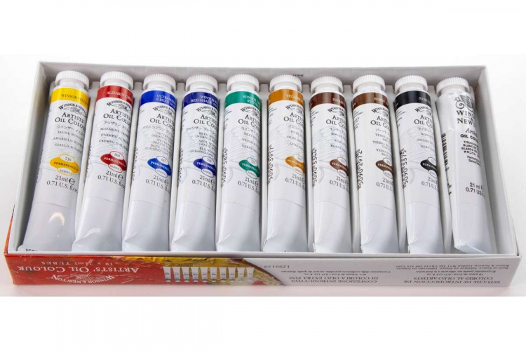 Artists Oil Colour 10x21ml Artists Oil Colour 10x21ml