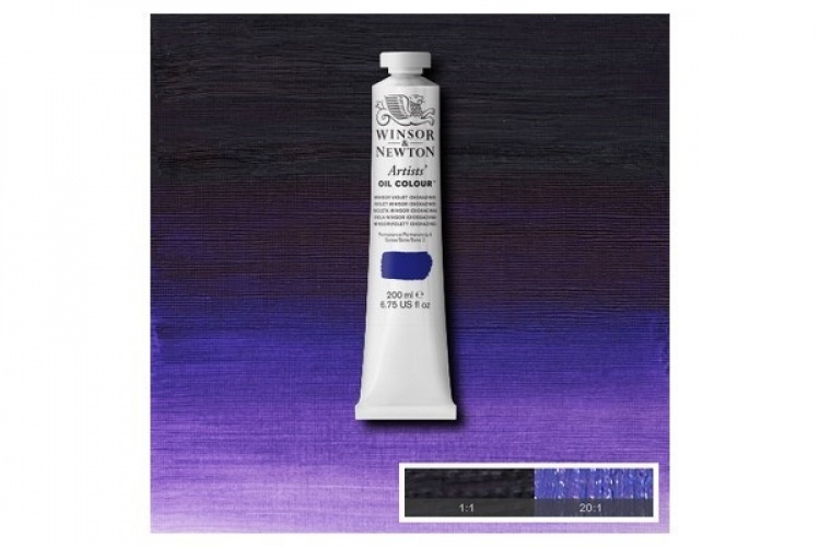 Artists Oil Col 200ML WINSOR VIOLET (DIOXAZIN) 733 Artists Oil Col 200ML WINSOR VIOLET (DIOXAZIN) 733