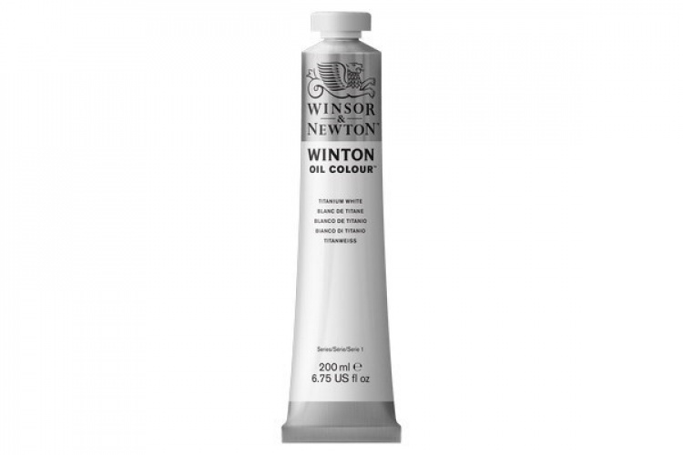WINTON OIL COL 200ML (40) TITANIUM WHITE 644 WINTON OIL COL 200ML (40) TITANIUM WHITE 644