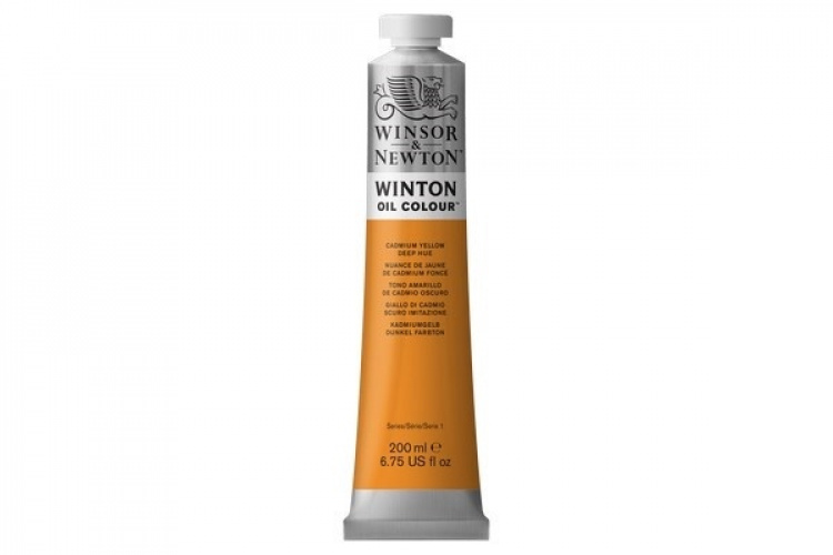 WINTON OIL COL 200 ml Cad yellow deep hue (46) 115 WINTON OIL COL 200 ml Cad yellow deep hue (46) 115