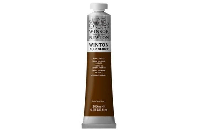 Winton Oil Col 200Ml (03) Burnt Umber 076