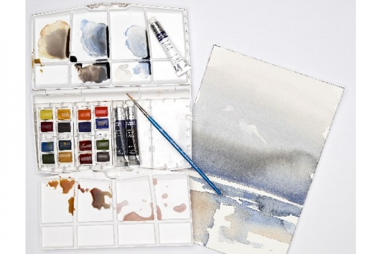 Cotman Water Color Paintingbox PLUS