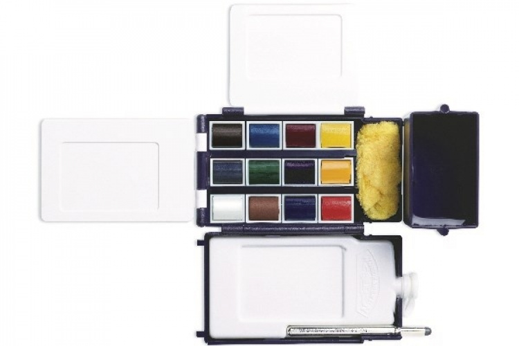 Cotman Water Color Field box 12x1/2 pans Cotman Water Color Field box 12x1/2 pans