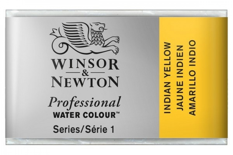 Prof Water Colour Pan/W Indian Yellow 319