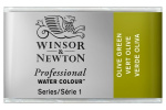Prof Water Colour Pan/W Olive Green 447