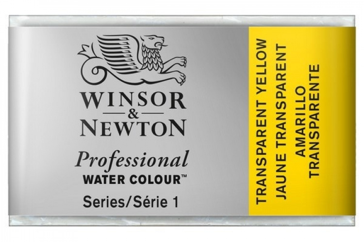 Prof Water Colour Pan/W Transp Yellow 653 Prof Water Colour Pan/W Transp Yellow 653