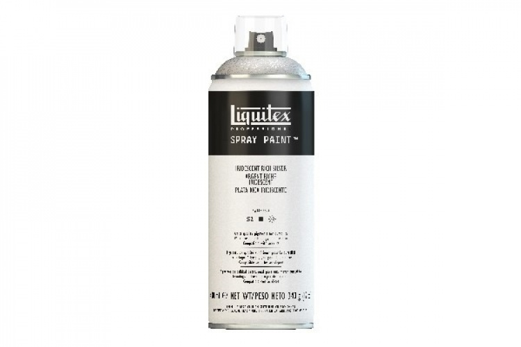 Liquitex Sprayfärg 400ml Iridescent Rich Silver 0239 Liquitex Sprayfärg 400ml Iridescent Rich Silver 0239