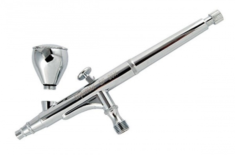 Airbrush, SP-20X, 0,2mm Gravity-feed 7cc Airbrush, SP-20X, 0,2mm Gravity-feed 7cc