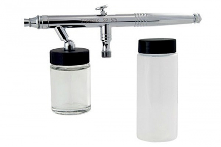 Airbrush SP-575, 0,5mm Bottom-feed 22 & 80cc Airbrush SP-575, 0,5mm Bottom-feed 22 & 80cc