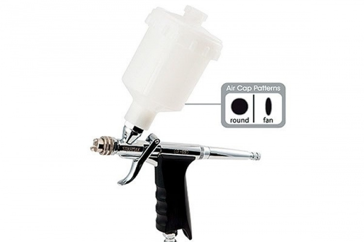 Spray Gun GP-850 0,5mm gravity feed 2mm+125ml