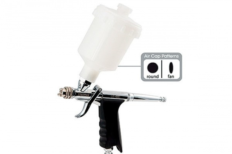 Spray Gun GP-850 0,5mm gravity feed 2mm+125ml