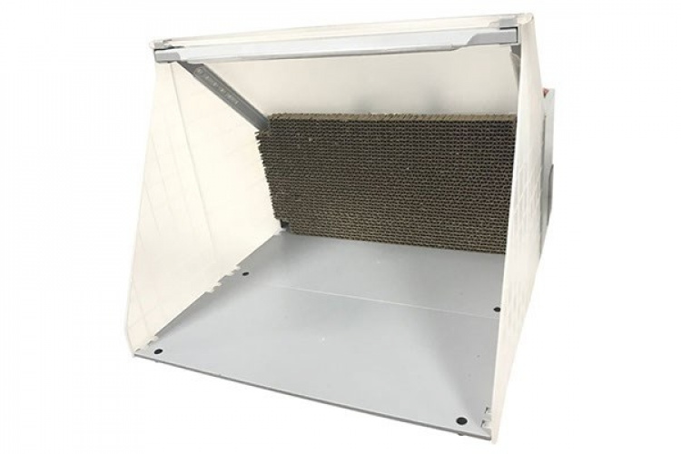 Bakre filter för sprutbox