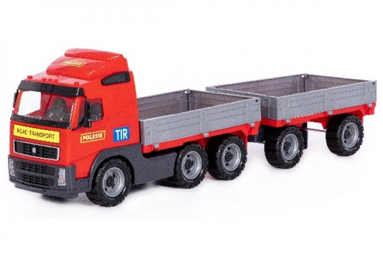 Volvo Lastbil med extra Lastvagn 775x190x250mm