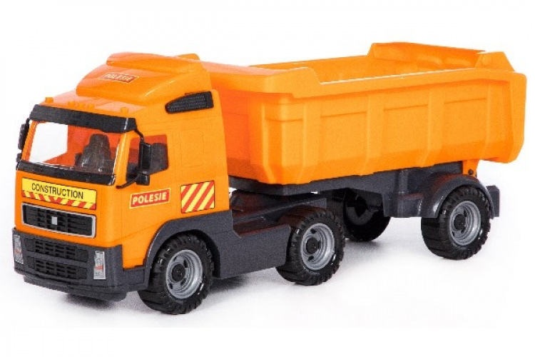 Volvo Lastbil med Tipvagn 590x190x250mm