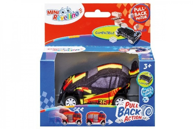 Mini Revellino Racing Car Pull, musta