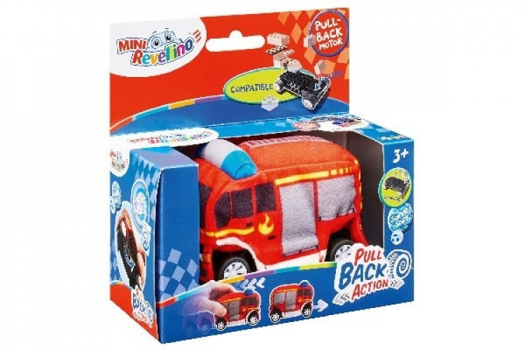 Mini Revellino Fire Truck pull back, Brandbil