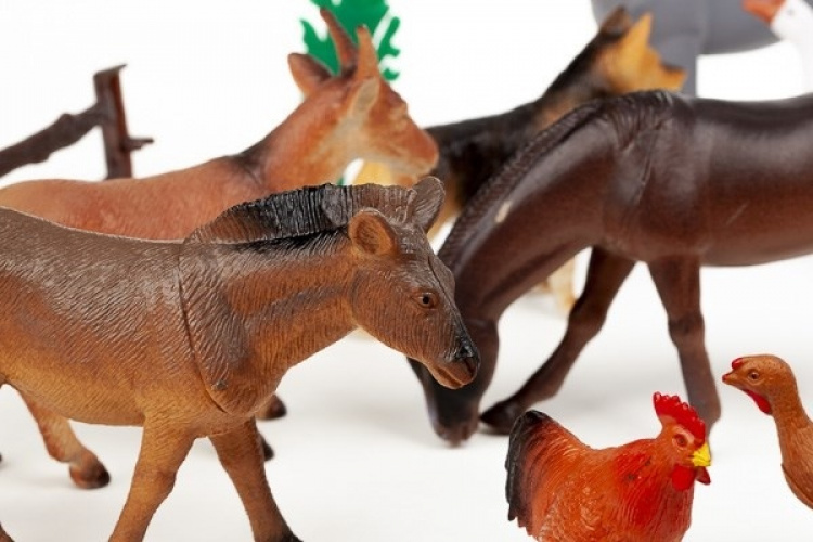 ANIMAL PLAnetto 30kpl maatilan eläimiä 3,2L astiassa