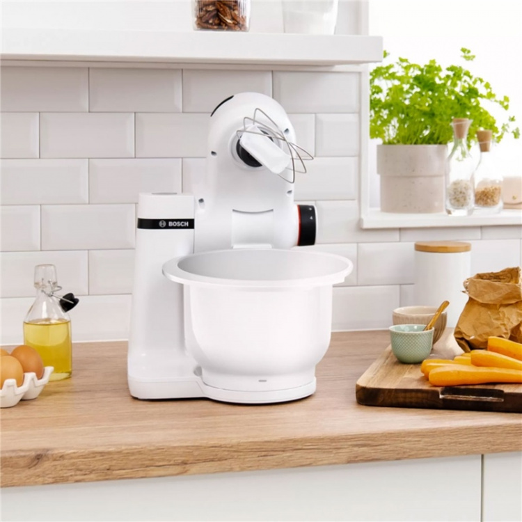 Bosch Keittiökone MUMS2AW00 Series2 Monipuolinen kompakti keittiölaite Bosch Keittiökone MUMS2AW00 Series2 Monipuolinen kompakti keittiölaite