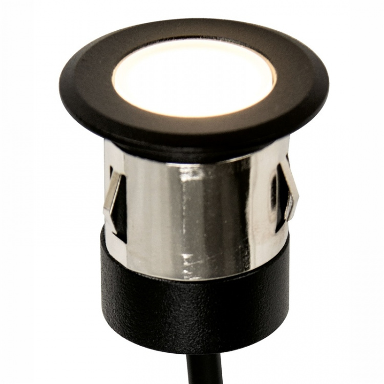 LightsOn Orion infälld spot 5st Svart