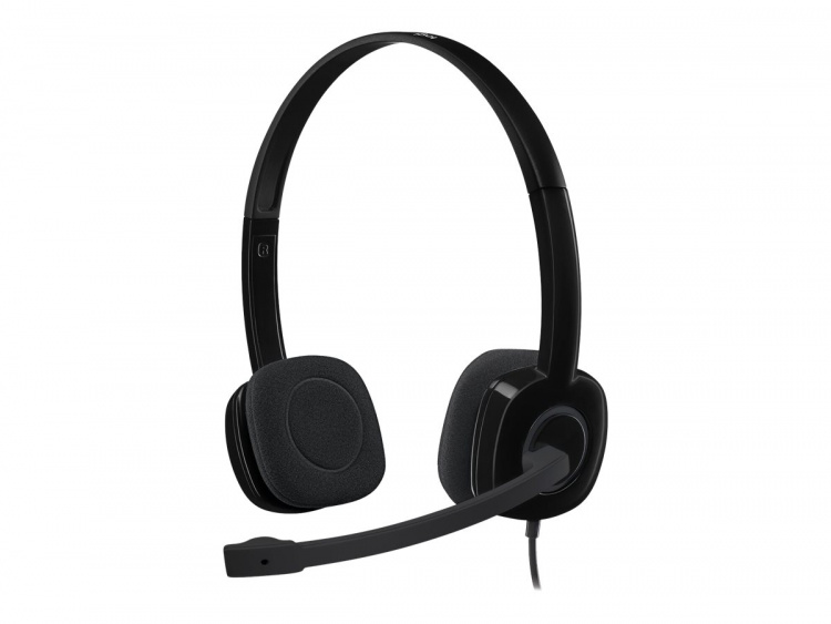 Logitech H151 Headset Huvudband 3,5 mm kontakt Svart
