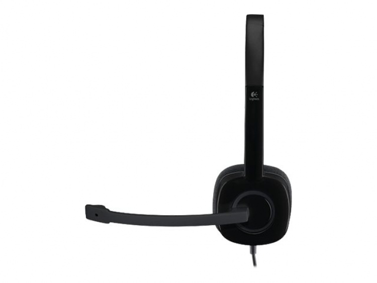 Logitech H151 Headset Huvudband 3,5 mm kontakt Svart