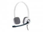 Logitech H150 Headset Huvudband Vit