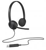 Logitech H340 Headset Huvudband USB Type-A Svart
