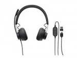 Logitech Zone Wired UC Headset Headband USB Type-C Musta