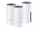 TP-LINK Deco E4 (3-pack) Dual-band (2,4 GHz / 5 GHz) Wi-Fi 5 (802.11ac) Valkoinen, harmaa