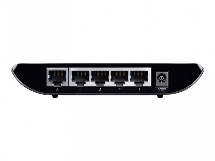 TP-LINK TL-SG1005D Ohanterad Gigabit Ethernet (10/100/1000) Svart