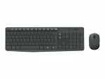 Logitech MK235 Näppäimistö RF Langaton QWERTY American International Harmaa