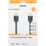 Hama Johto HDMI Ultra High Speed 8K 48Gbit/s Musta 2.0m Hama Johto HDMI Ultra High Speed 8K 48Gbit/s Musta 2.0m