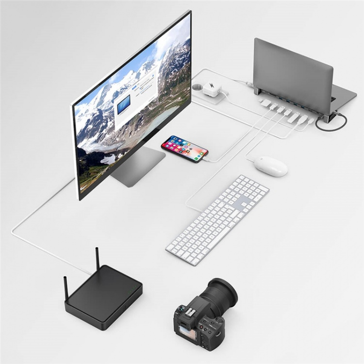 Hama Telakointiasema USB-C 9in1