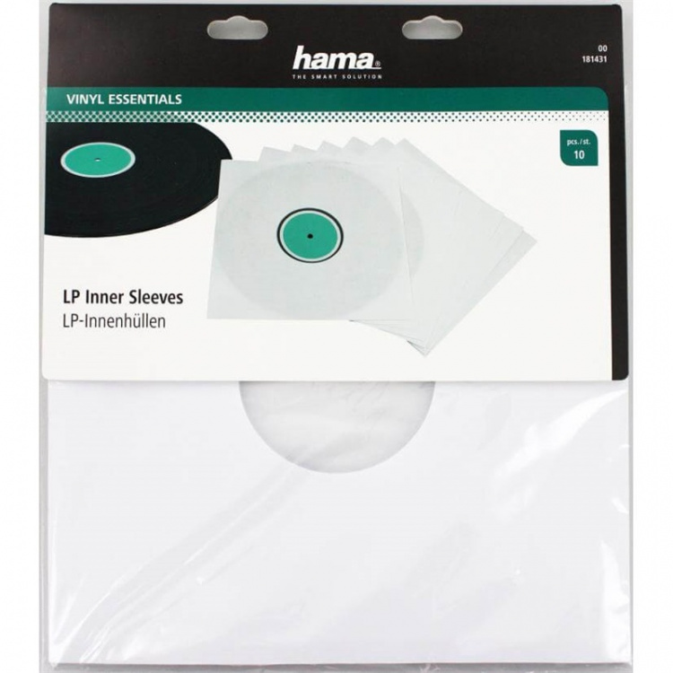 Hama LP Sisä Sleeve 10 kpl