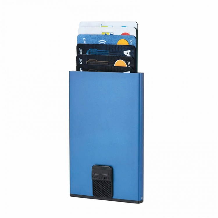 SAMSONITE Lompakko Alufit RFID Korttikotelo Slide Alu Blue