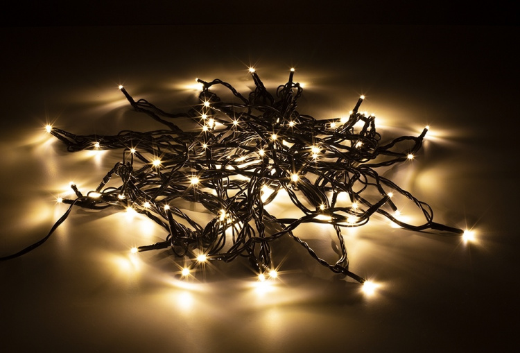 NORDIC HOME LED-valosarja, 10m, IP44, valkoinen NORDIC HOME LED-valosarja, 10m, IP44, valkoinen