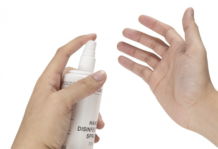 DELTACO OFFICE käsien desinfiointisuihke, 250ml, valkoinen DELTACO OFFICE käsien desinfiointisuihke, 250ml, valkoinen