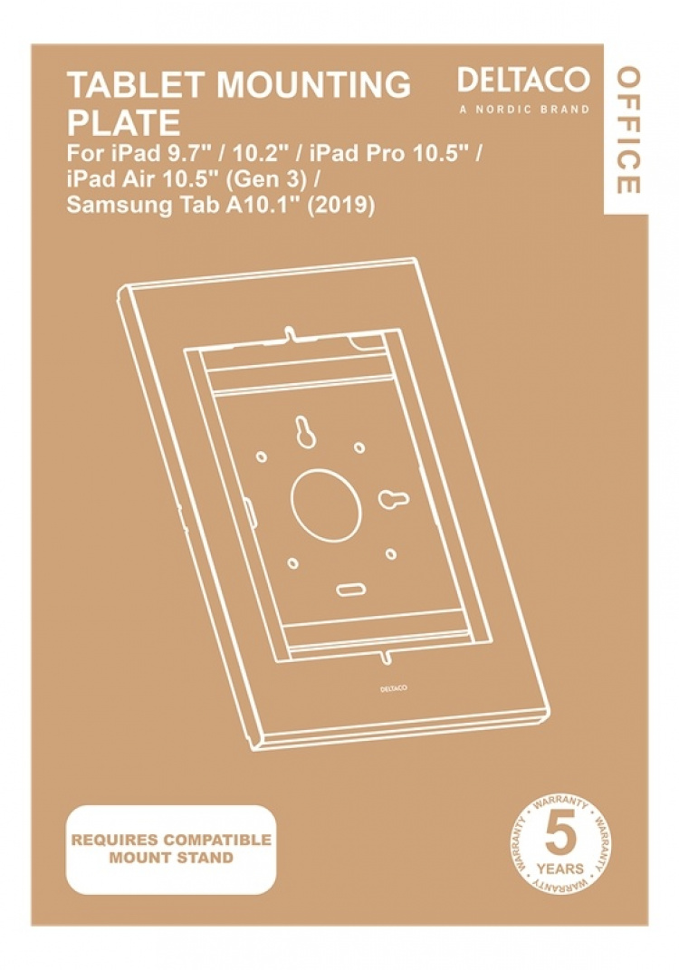 DELTACO pidike, iPad 9,7 DELTACO pidike, iPad 9,7