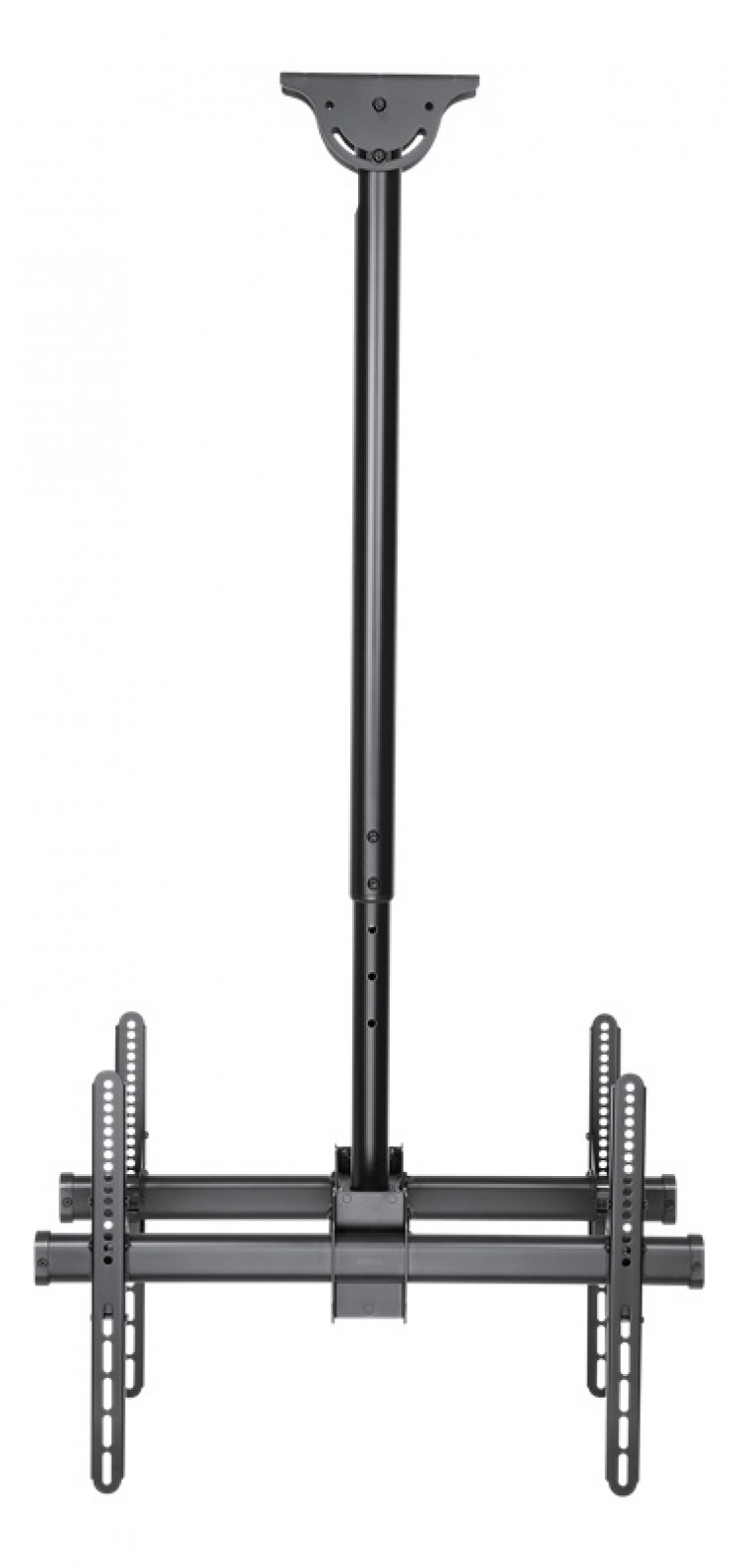 DELTACO OFFICE kahden näytön kattoteline, 37