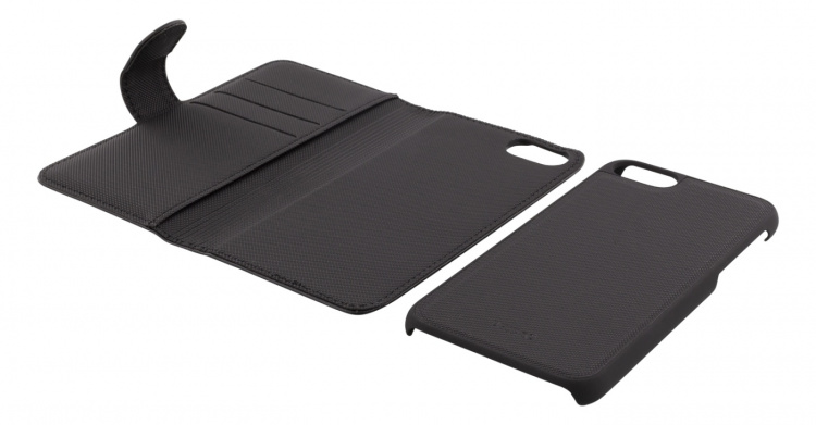 DELTACO lompakkokotelo iPhone 6/6s/7/8/SE (2020/2022), magn.kuori